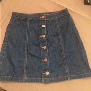Forever 21 jean skirt