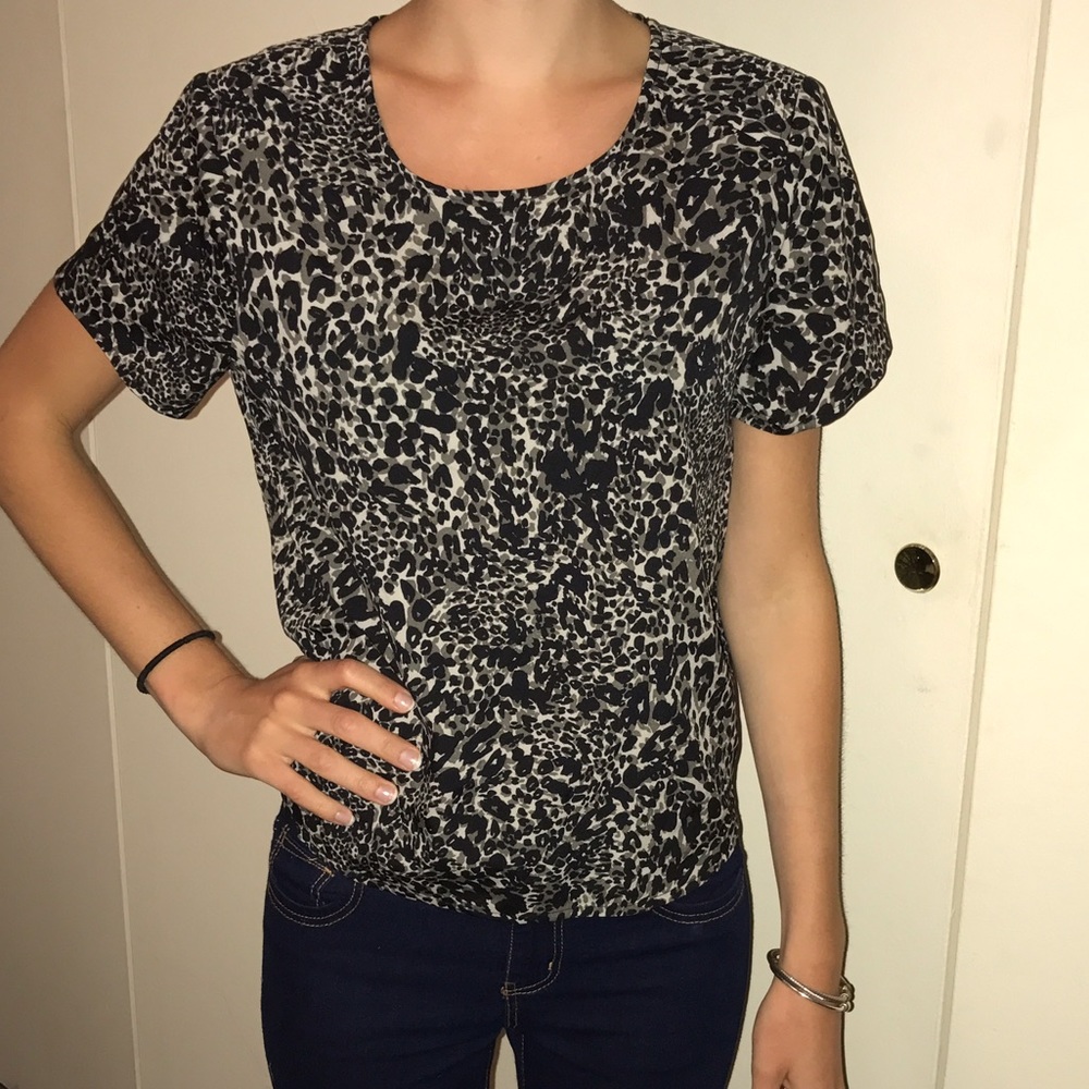 Fun yet classy Leopard Print Blouse
