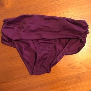 High waisted bathing suit bottom