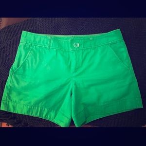 Lilly Pulitzer green shorts size 4