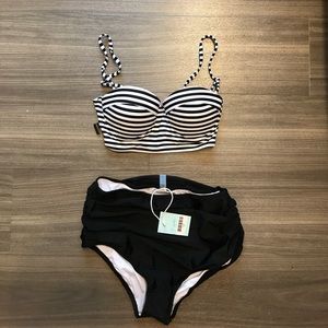 Cupshe All About U High-waisted Bikini Set