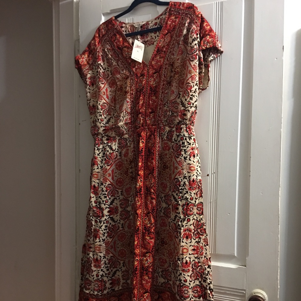 NWT- Lucky Maxi Dress