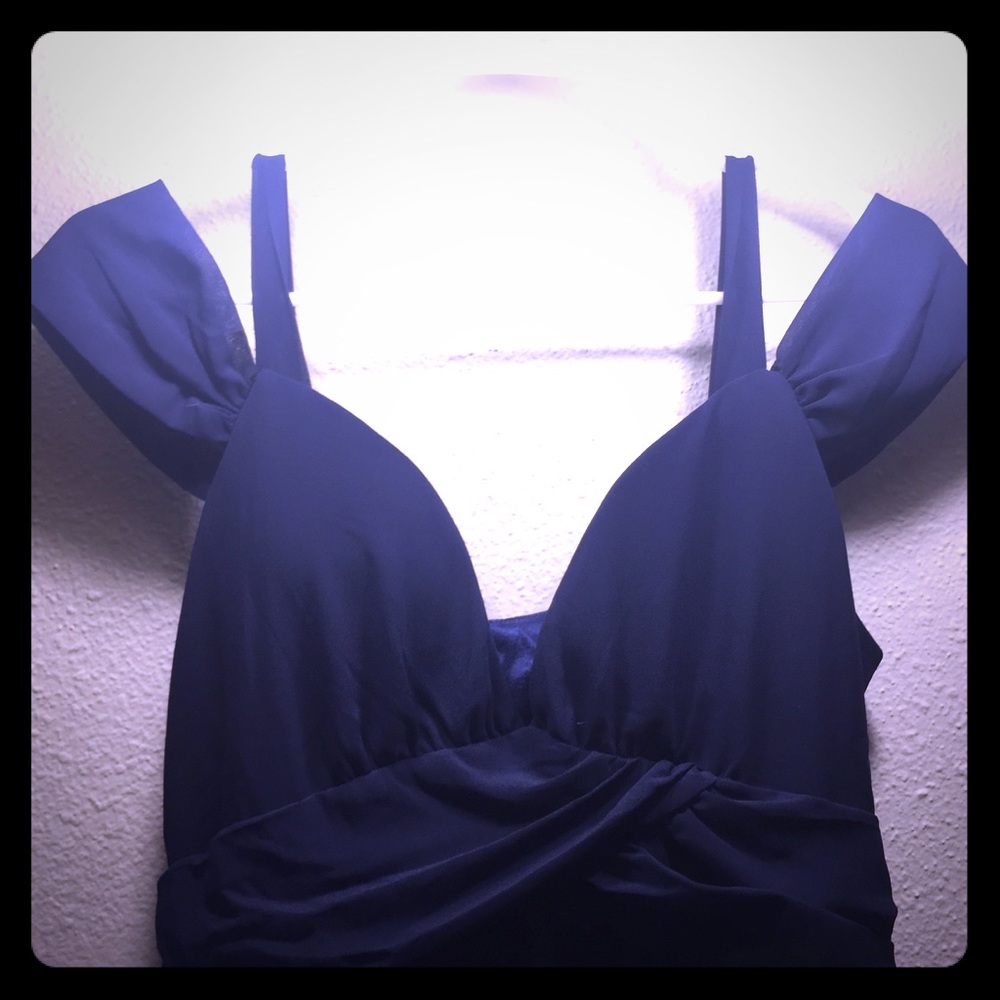 Off-shoulder Formal Gown