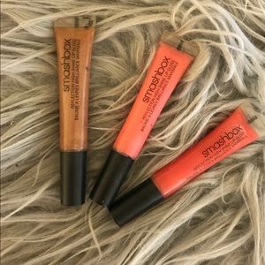 🆕 3 Smashbox Tube Lipglosses