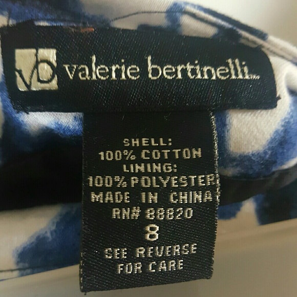 VALERIE BERTINELLI DRESS SIZE 8 - Picture 3 of 5