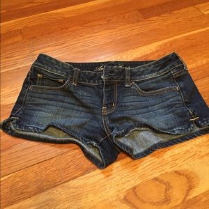 American eagle jean shorts