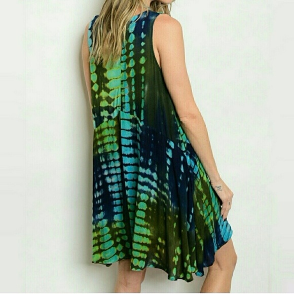 Loveriche Gauzy Tie-Dye Tunic or Dress - Picture 2 of 2