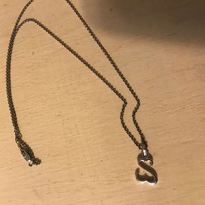 Open heart necklace
