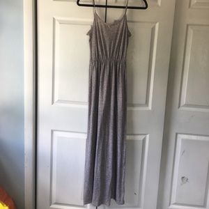 ✨ Gray Maxi Dress