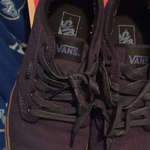 Men's Vans Low Tops Navy/Gum 10.5