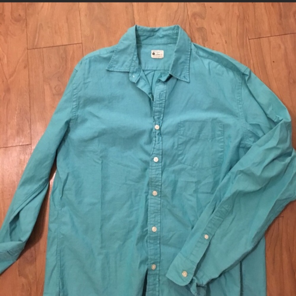 Jcrew blue men's shirt