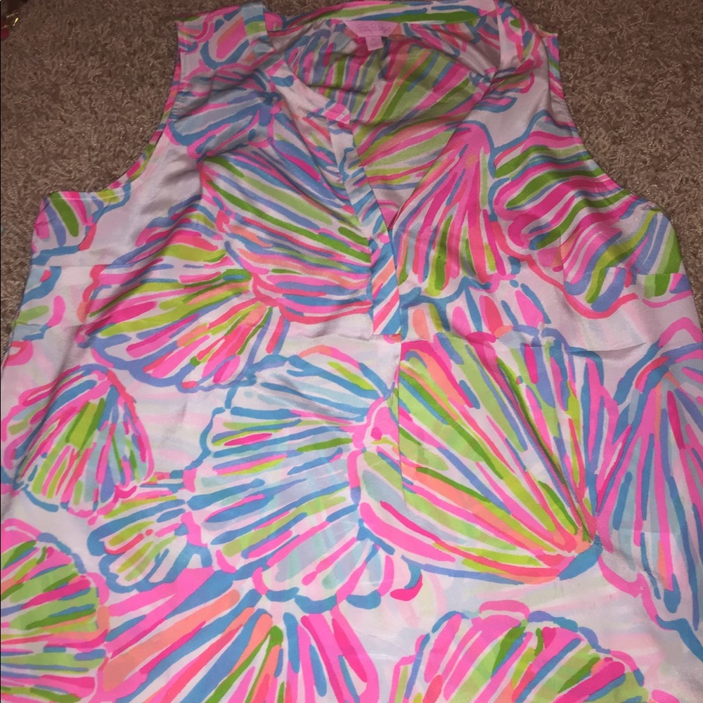 Lilly Pulitzer Tank Size XL