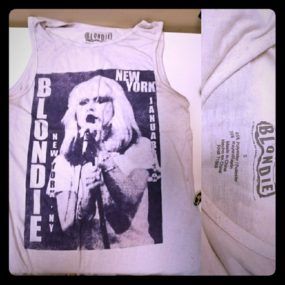 Blondie Muscle Shirt/Tank Top