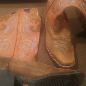 Tony Lama buckaroo boots
