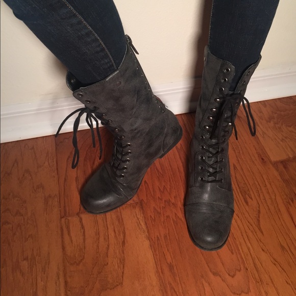 steve madden madden girl combat boots