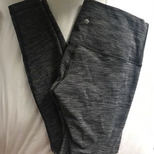 LULULEMON Diamond Jacquard High Rise Yoga Pant 31"