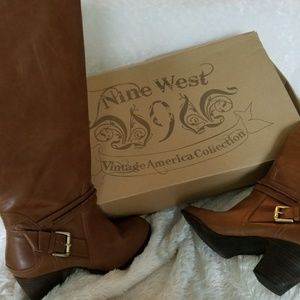 Nine West Knee high boot with 2 inch heel