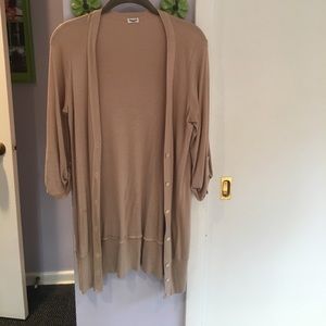 Long splendid cardigan with buttons