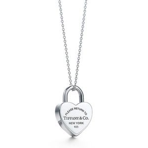 Tiffany & Co. Heart Lock Necklace