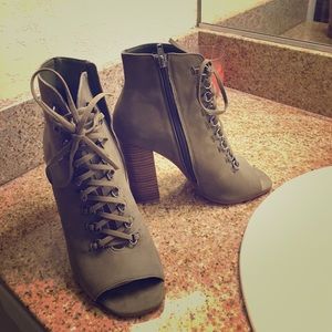 Steve Madden Peep Toe Booties