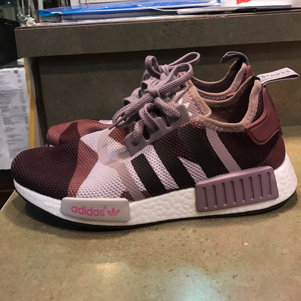 Adidas purple camo nmd