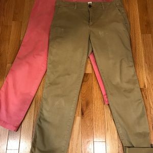 Khaki GAP Girlfriend Chino