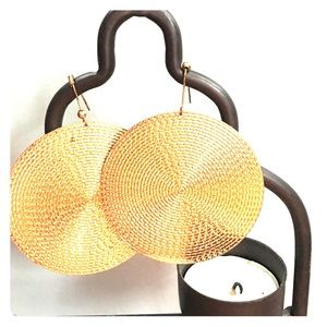 Gold bohemian earrings!