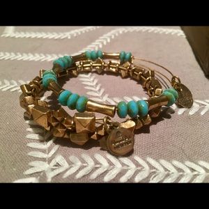 Alex and Ani Wrap set