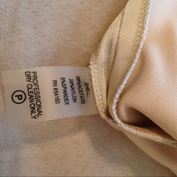 Calvin Klein Gold Satin Evening Dress - Picture 8 of 8