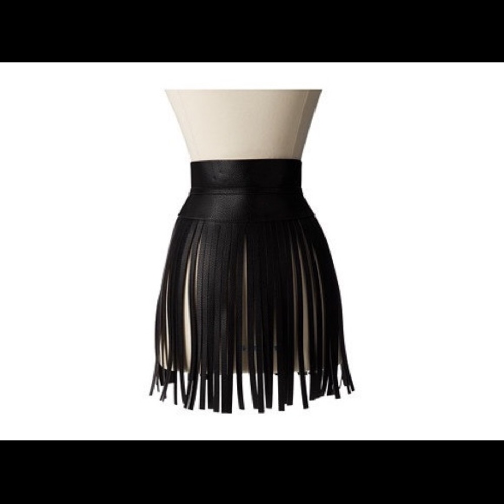 Bcbg fringe belt
