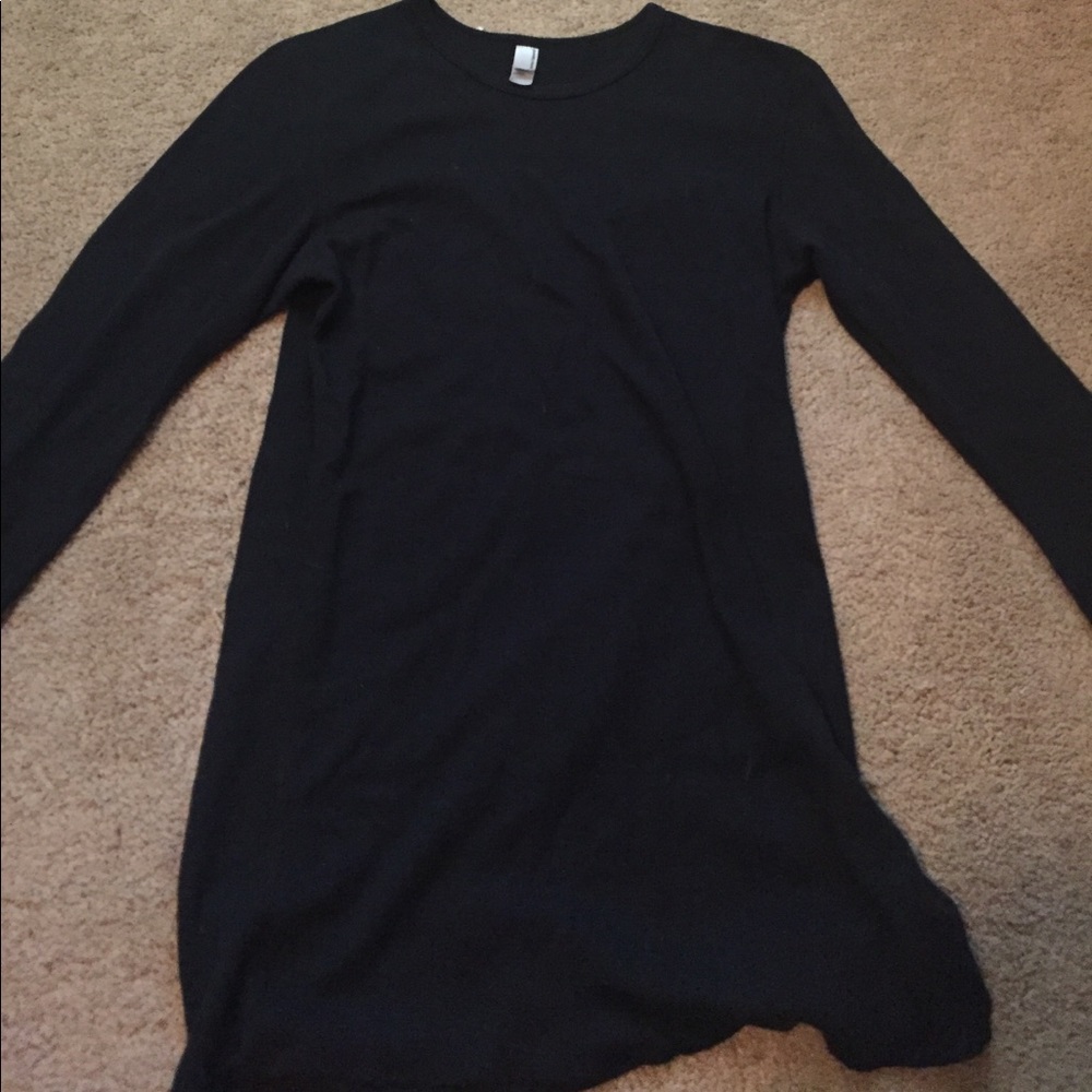 2 black American Apparel thermals.