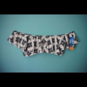 ***Off the shoulder SWIM TOP