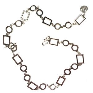 Michael Kors silver waist belt!