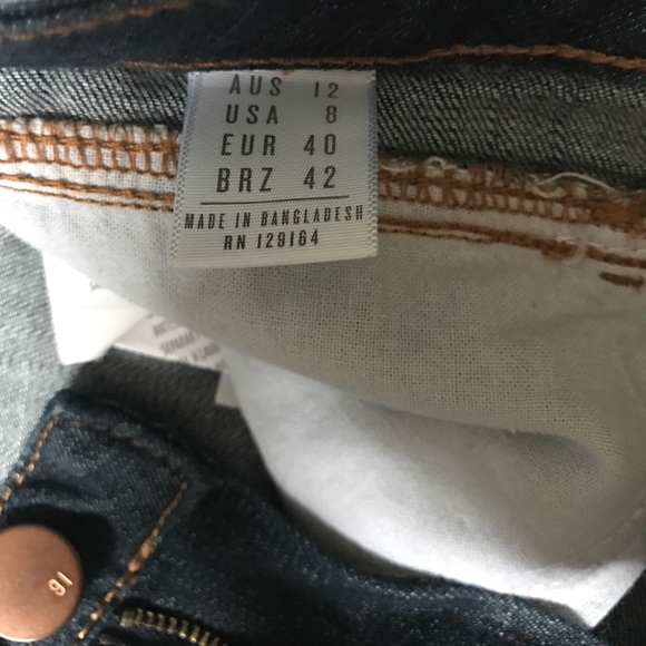 High waisted Jean shorts- never worn - Picture 6 of 6