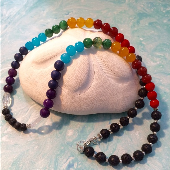💥ESSENTIAL OIL CHAKRA NECKLACE 🕉💥 - Picture 5 of 7