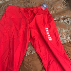 Women's Large Cherokee Scrub pants drawstring New