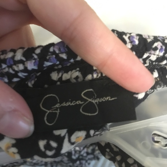 Black Floral Shorts - Picture 3 of 4