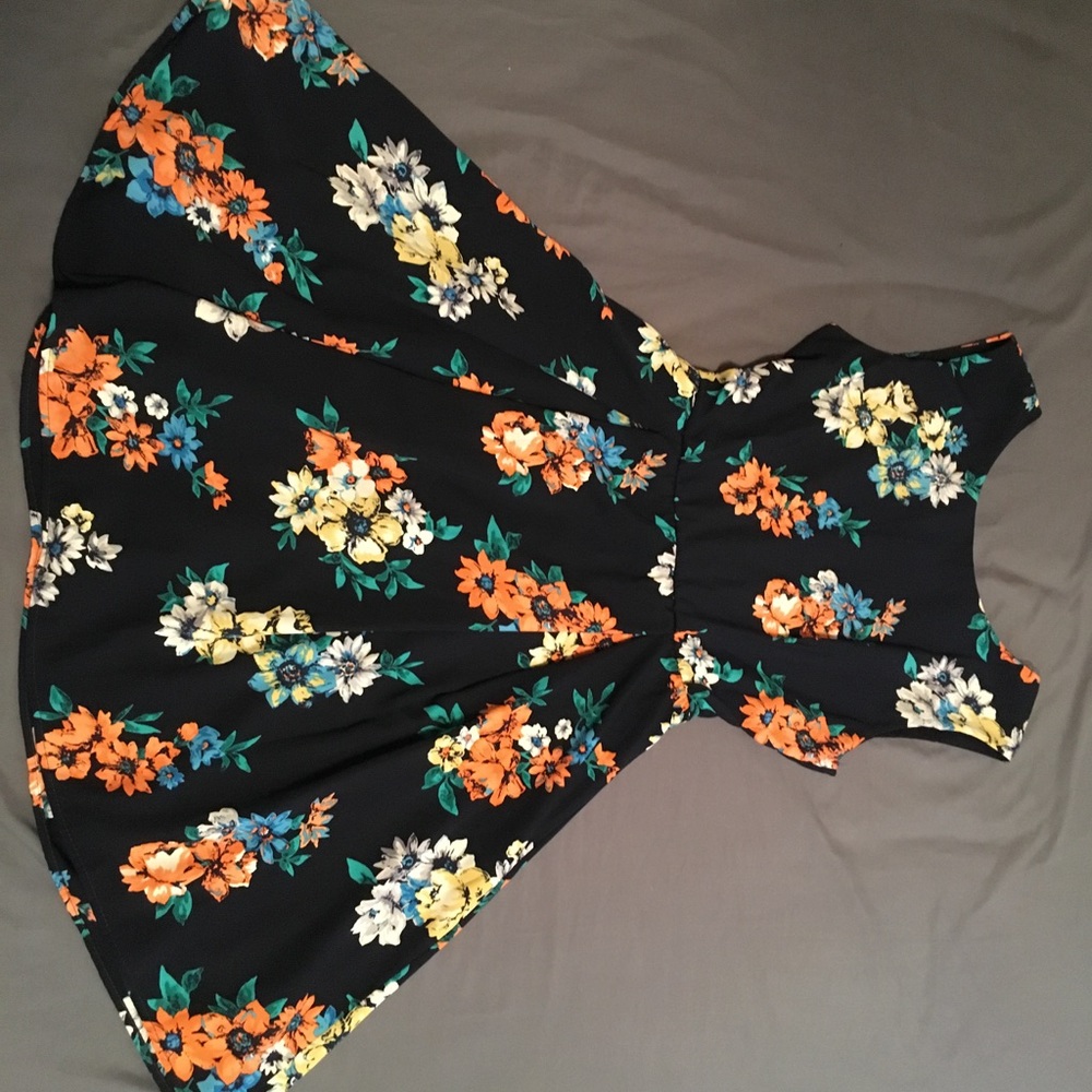 Fun and Floral Tea Dress