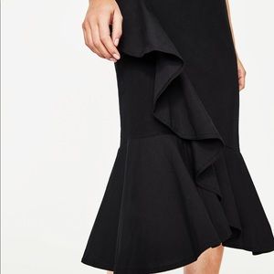 Ruffle Wrap Skirt