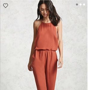 STILL IN STORE NWT Halter Jumpsuit Forever 21