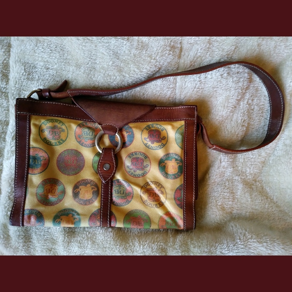 Dooney & Bourke Leather Logo Bag