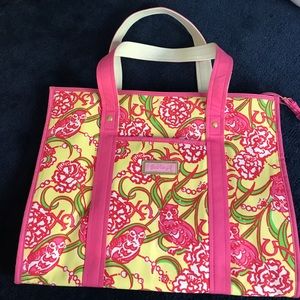 Never used Lilly print chi omega beach bag