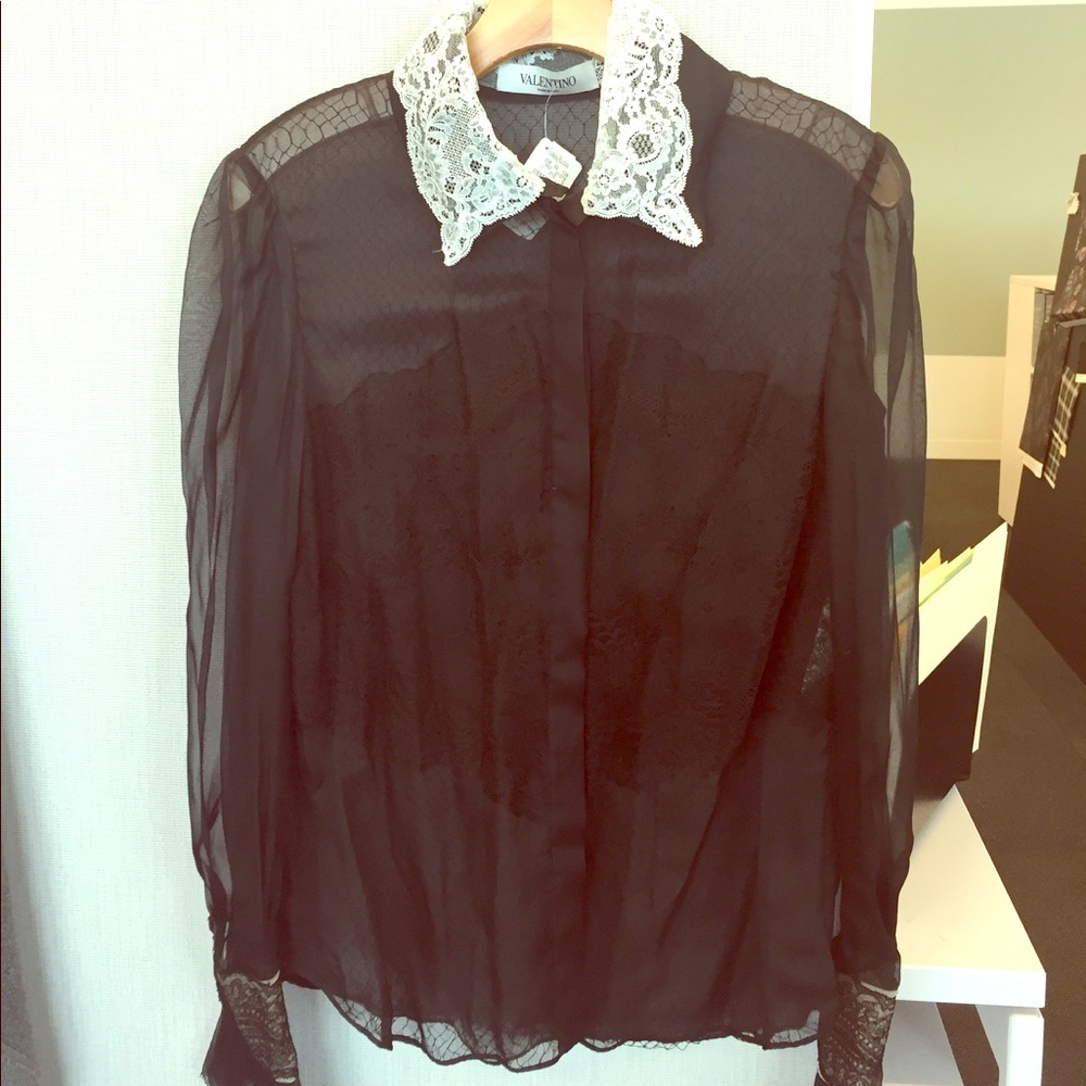 Valentino Lace blouse - collectors piece