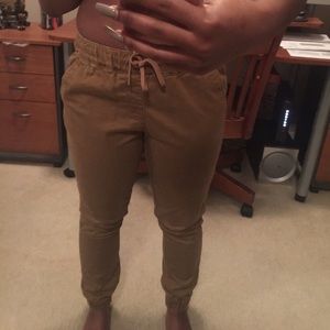 Khaki Joggers