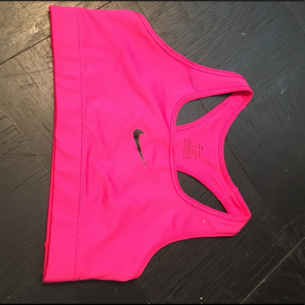 Nike pink sports bra!