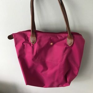 Small longchamp bag color pink