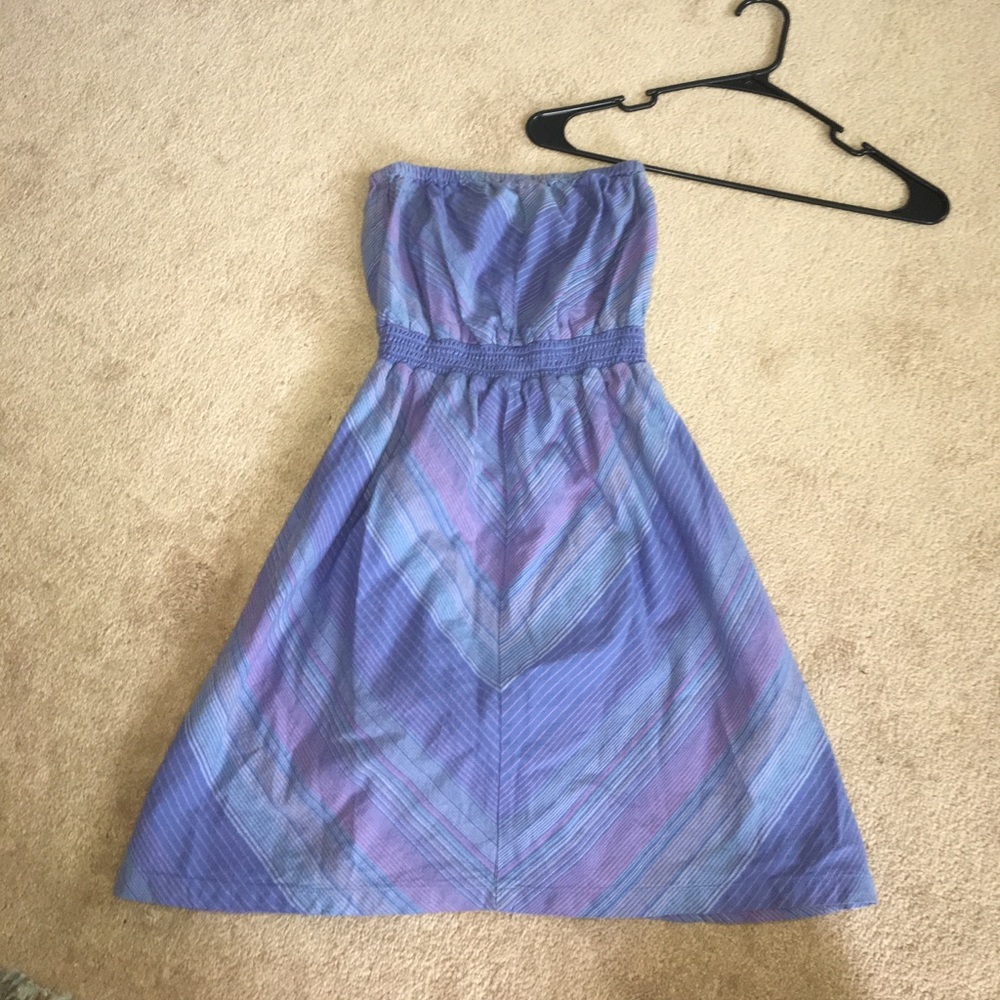 Strapless sun dress
