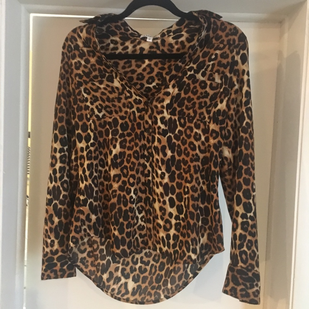 Express portofino leopard print
