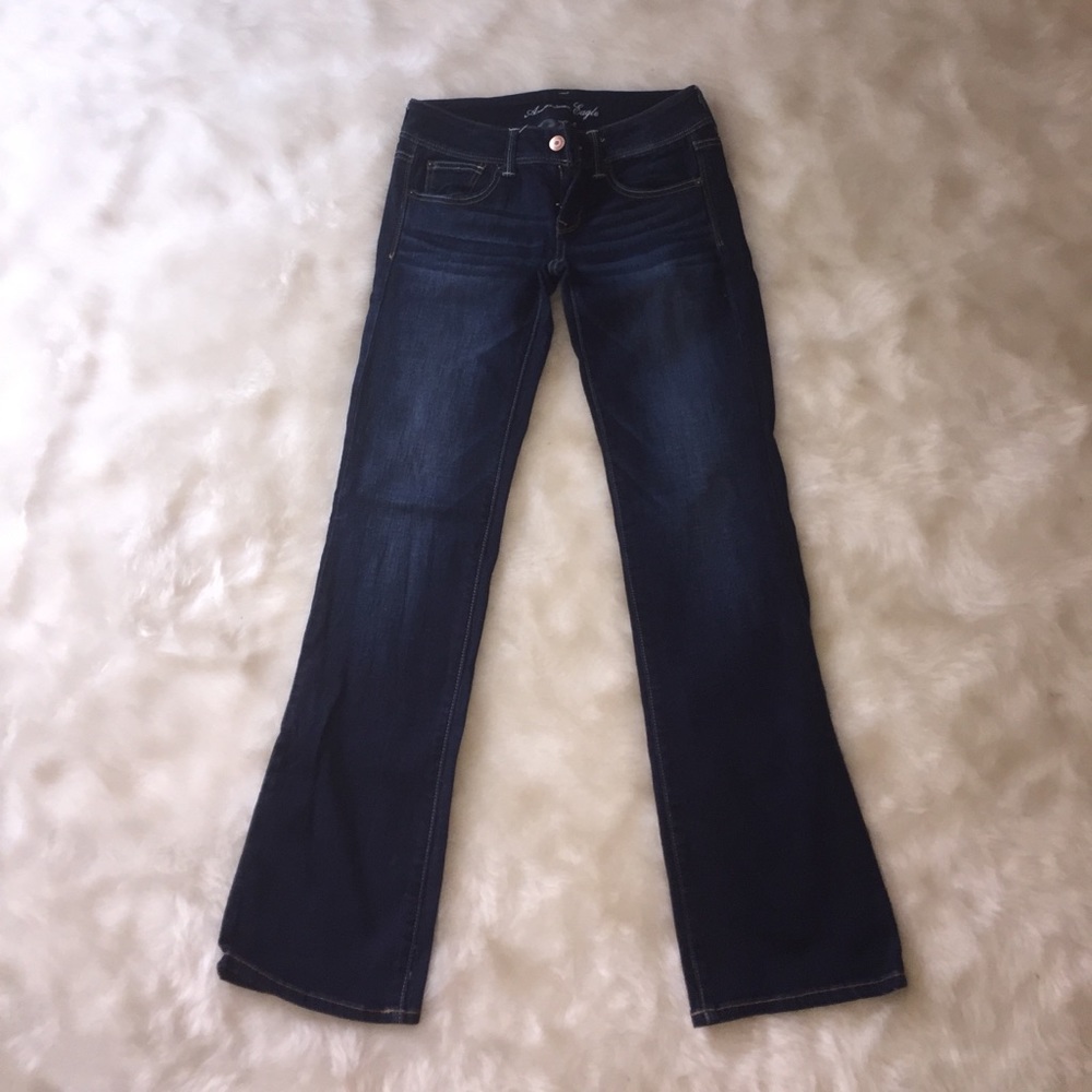 American slim boot jeans