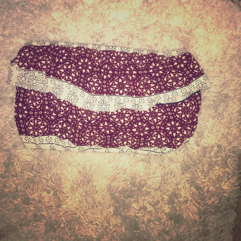 Floral crop top